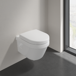 Villeroy & Boch Architectura DirectFlush Rimless Wall Hung Toilet 4687R001