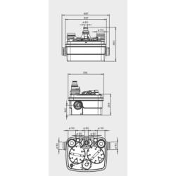 Saniflo Sanicubic 2 Pro Macerator Pump 6102
