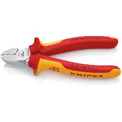 Knipex Diagonal Cutter Insulated Multi-component Grips VDE Chrome-plated 160mm 70 06 160