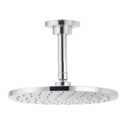 Aqualisa Quartz Classic Divert Concealed with Adj and Fixed Ceiling Heads HP/Combi QZD.A1.BV.DVFC.20