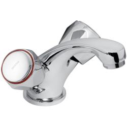 Bristan Club Mono Basin Mixer without Waste and Metal Heads - Chrome VAC BASNW C MT