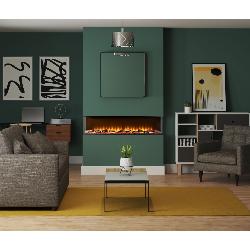 Be Modern Invision 1250 Wall Inset Electric Fire 63606
