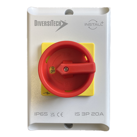 Diversitech Rotary Isolator 40A 3 Pole IS-3P-40A