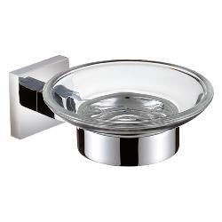 Bristan Square Soap Dish Brass Chrome Plated SQ DISH C