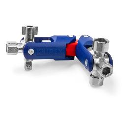 Knipex Universal Key JointKey Quadro for all Standard Shut-off Systems 63mm 00 11 06 V04