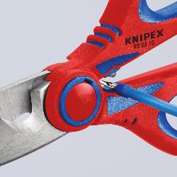 Knipex SB Electricians' Shears Multi-component Grips 190mm 95 05 10