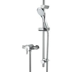 Bristan Sonique 2 Thermostatic Surface Mounted Shower Valve with Adjustable Riser - SOQ2 SHXAR C