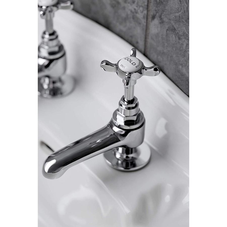 Bristan 1901 N 1/2 C CD / N 1/2 D CD Basin Pillar Taps