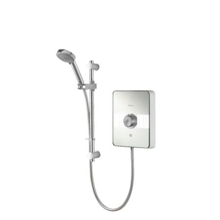 Aqualisa Electric Shower 9.5kW Lumi White/Chrome LME9521