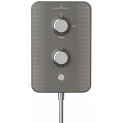 Gainsborough Slim Duo Electric Shower Titanium Grey 8.5kw GSDTG85