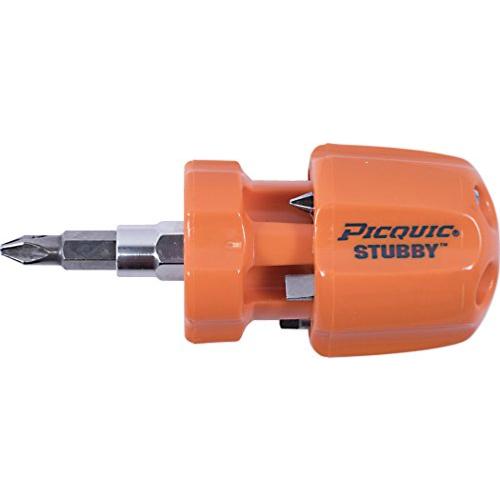 Picquic Stubby Multi Screwdriver Orange Opaque PICQUICSTB