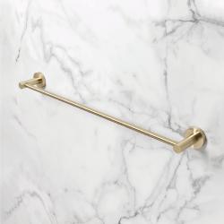 Bristan Round Towel Rail Brushed Brass RD RAIL BB