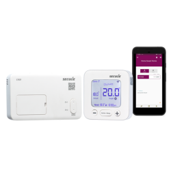 Secure 2 Channel Smart Thermostat with Receiver C1727