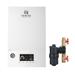 Strom 14.4kW Single Phase Electric Combi Boiler with Filter WBSP15C