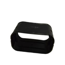 Diversitech Black 140mm External ASHP Trunking Straight Connector 90mm x 140mm TR-CP-140-B
