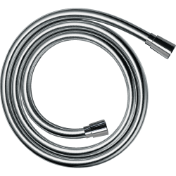 Hansgrohe Isiflex Shower Hose 1.25m, Anti-Kink and Tangle Free, Chrome Effect 28272000
