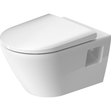 An image of Duravit D-Neo Toilet set wall mounted 45780900A1