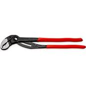 Knipex Cobra XL Pipe Wrench and Water Pump Pliers Plastic Coated Grey Atramentized 400mm 87 01 400