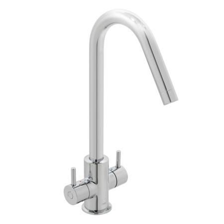 Vado Sky Mono Kitchen Mixer Deck Mounted with Swivel Spout CUC-1060-C/P
