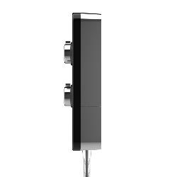 Aqualisa E2 Electric Shower with 3 Mode Handset 8.5kW in Black E2B85