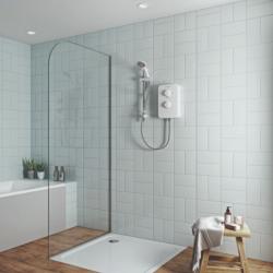 Gainsborough Slim Duo Electric Shower White 9.5kw GSD95