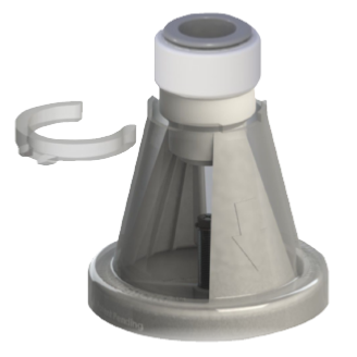 Hotun Shield for SF Range of Hotun Dry Trap Tundish - Protects from Scalding HSSF