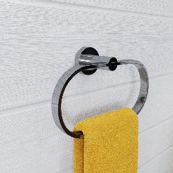 Croydex Metra Towel Ring QM541541