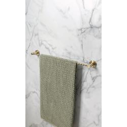 Bristan Round Towel Rail Brushed Brass RD RAIL BB