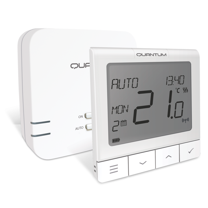 Salus Quantum Wireless Boiler Programmable Thermostat WQ610RF