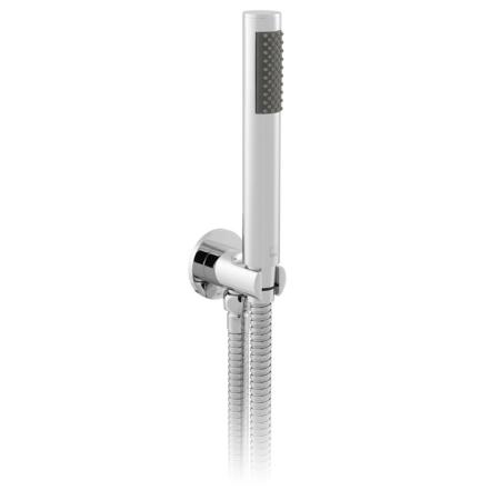 Vado Handset with Hose + Bracket with Integrated Outlet ZOO-SFMKWO-C/P