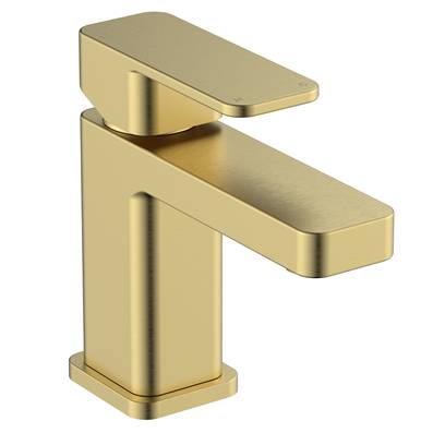 Highlife Fife Brushed Brass Basin Mixer And Push Waste 12513R