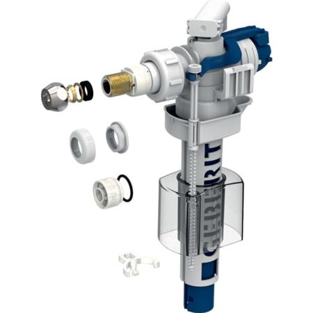 Geberit 380 side entry fill valve 242.983.00.1 3/8 in threaded brass connection 