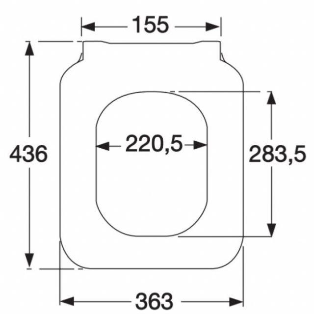 Villeroy & Boch Architectura Soft Close Toilet Seat 9M81S101