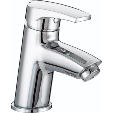 An image of Bristan Chrome Plated Orta Basin Mixer with Clicker Waste OR BAS C