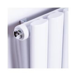 DQ Heating Cove Double Vertical Radiator 1500 x 295 in White