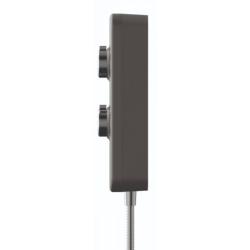 Gainsborough Slim Duo Electric Shower Titanium Grey 9.5kw GSDTG95