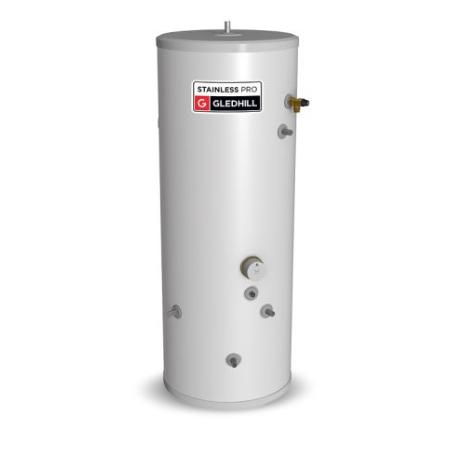 Gledhill Stainless Pro Unvented Indirect 250L Hot Water Cylinder PROIN250