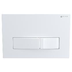 Viva Skylo Ultra23 Gloss White Dual Flush Plate ULTRA23