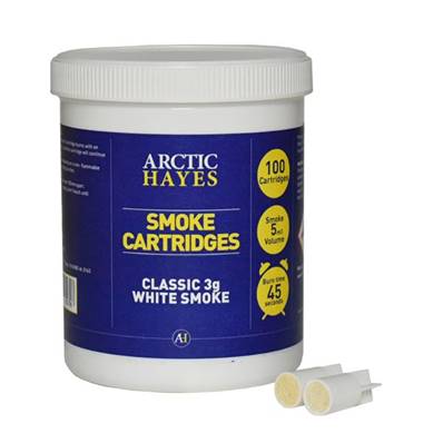 Arctic Hayes 3g White Smoke Cartridges (100Pk) 333003B