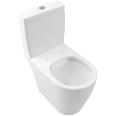 An image of Villeroy & Boch V&B Avento Rimless Close Coupled Toilet Pan 5644R001