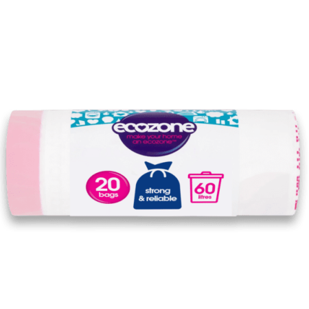 Ecozone Oxo-Biodegradable Bin Liners 60L (20 Bags)