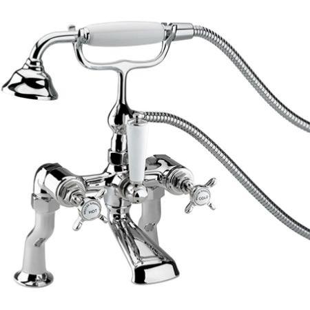Bristan 1901 Luxury Pillar Bath Shower Mixer - Chrome N LBSM C CD