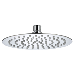 Bristan Stainless Steel Slimline 200mm Round Fixed Head FH SLRD01 C