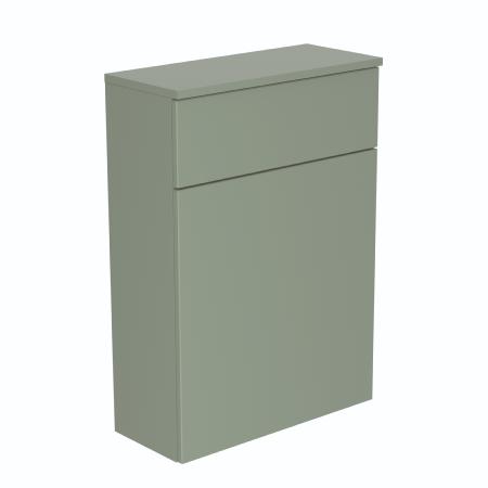 An image of Newland 600mm WC Unit Including Worktop (No Cistern) Sage Green