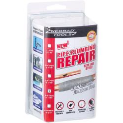 Nerrad Pow-R Wrap Repair Bandage (Wrap Size 4" X 60" - For Pipes 6" - 8") NTPW4360