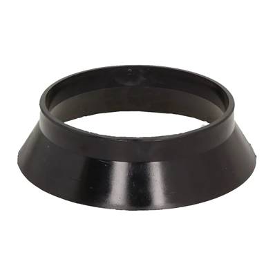 An image of 110mm Black Pipe Skirt (weather Collar) Ssbps110