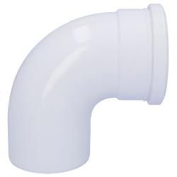 Davant 92Ø SS Bend 110mm White Pushfit SPW0004