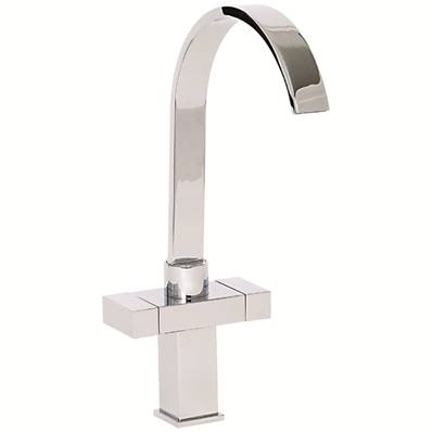 Highlife Arran Twin Lever Sink Mixer Chrome 13831