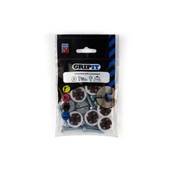 Gripit 20MM Fixings with 5 X 30MM Screws X8 202-308