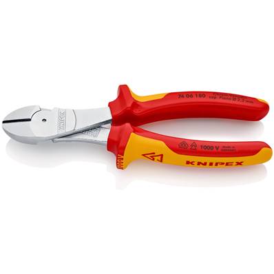 An image of Knipex High Leverage Diagonal Cutter Insulated Multi-comp. Grips Vde Chrome-plat...